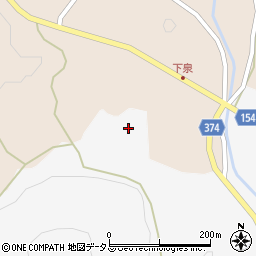 広島県三原市久井町和草1022周辺の地図