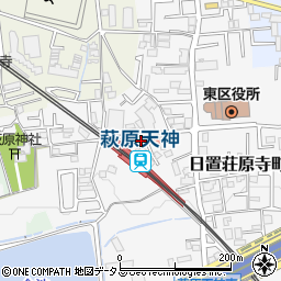 個別指導キャンパス　萩原天神駅前校周辺の地図