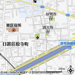 原寺公民館周辺の地図