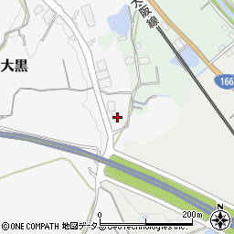 大阪府羽曳野市大黒852周辺の地図