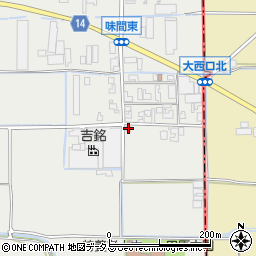 奈良県磯城郡田原本町味間444-2周辺の地図