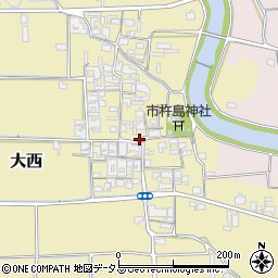 奈良県桜井市大西795周辺の地図