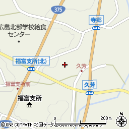 広島県東広島市福富町久芳2826-2周辺の地図