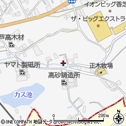 奈良県香芝市畑2丁目1558周辺の地図