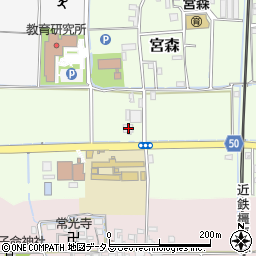 奈良県磯城郡田原本町宮森149周辺の地図