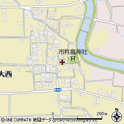 奈良県桜井市大西823周辺の地図