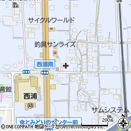 大阪府羽曳野市西浦1135周辺の地図
