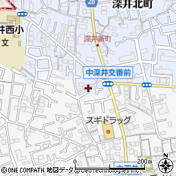 大阪府堺市中区深井北町762-23周辺の地図