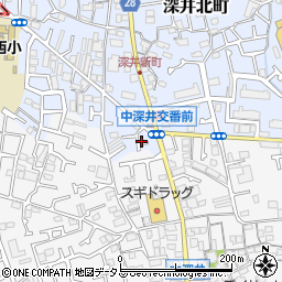 大阪府堺市中区深井北町762-12周辺の地図