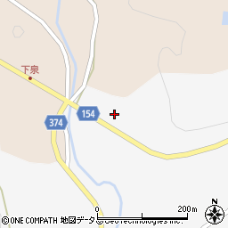 広島県三原市久井町和草997周辺の地図