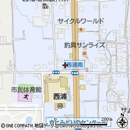 大阪府羽曳野市西浦1114周辺の地図