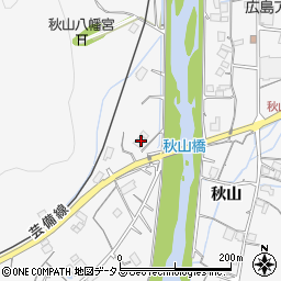 広島県広島市安佐北区白木町秋山1792周辺の地図