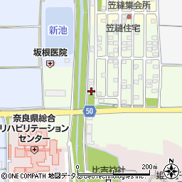 奈良県磯城郡田原本町宮森100-105周辺の地図