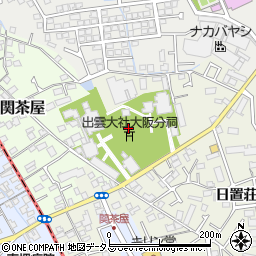 大阪府堺市東区日置荘西町7丁1周辺の地図