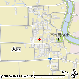 奈良県桜井市大西786周辺の地図