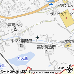 奈良県香芝市畑2丁目1587周辺の地図