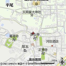 奈良県北葛城郡広陵町安部794周辺の地図