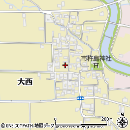 奈良県桜井市大西791周辺の地図