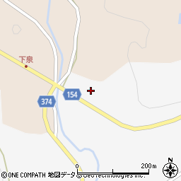 広島県三原市久井町和草1054周辺の地図