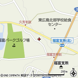 広島県東広島市福富町久芳4318周辺の地図