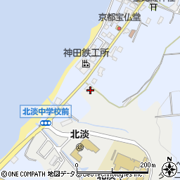 兵庫県淡路市浅野神田127周辺の地図