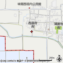 奈良県磯城郡田原本町味間768周辺の地図