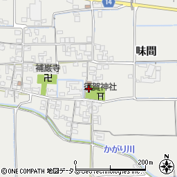 奈良県磯城郡田原本町味間804周辺の地図