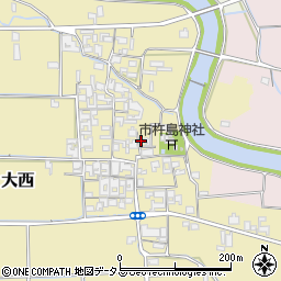 奈良県桜井市大西825周辺の地図