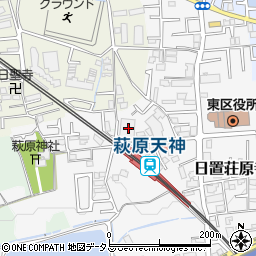 大阪府堺市東区日置荘原寺町50-2周辺の地図