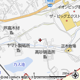 奈良県香芝市畑2丁目1581周辺の地図