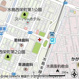 岡山県倉敷市水島東栄町周辺の地図