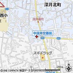 大阪府堺市中区深井北町762-29周辺の地図