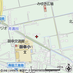 広島県福山市御幸町周辺の地図