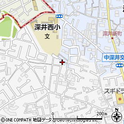 大阪府堺市中区深井北町970-16周辺の地図