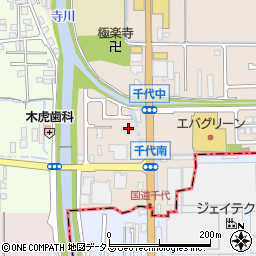 炭火焼肉カルビ庵　田原本店周辺の地図