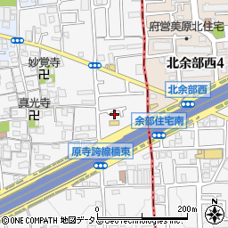大阪府堺市東区日置荘原寺町426周辺の地図