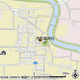 奈良県桜井市大西836周辺の地図