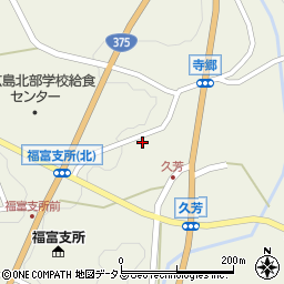 広島県東広島市福富町久芳3782周辺の地図