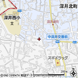 大阪府堺市中区深井北町955-10周辺の地図