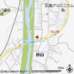 広島県広島市安佐北区白木町秋山890周辺の地図