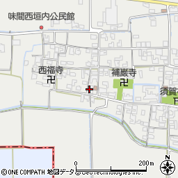 奈良県磯城郡田原本町味間895周辺の地図
