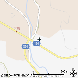 広島県三原市久井町和草1050周辺の地図
