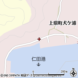 長崎県対馬市上県町犬ケ浦317周辺の地図