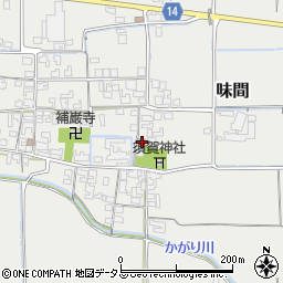 奈良県磯城郡田原本町味間403周辺の地図