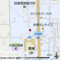 大阪府羽曳野市西浦1099周辺の地図