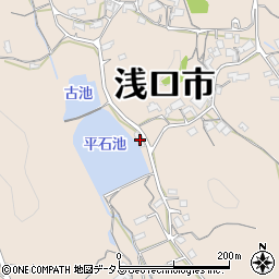 岡山県浅口市鴨方町深田1081-1周辺の地図