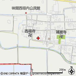 奈良県磯城郡田原本町味間889-1周辺の地図