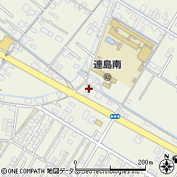 岡山県倉敷市連島町鶴新田1717-1周辺の地図