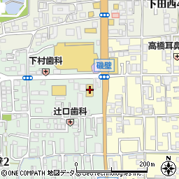 ダイソー香芝店周辺の地図