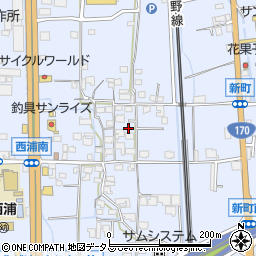 大阪府羽曳野市西浦1325周辺の地図